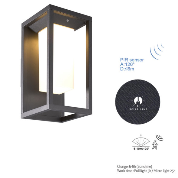 Уличный настенный светильник Mantra Meribel 7086