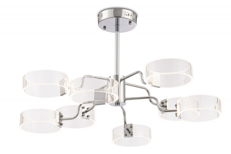 Люстра на штанге Freya FR6039CL-L64CH EVA