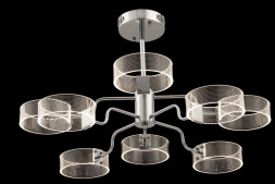 Люстра на штанге Freya FR6039CL-L64CH EVA
