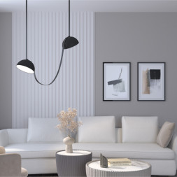 Светодиодный трековый светильник Denkirs BELTY FLOW DK5560-BK