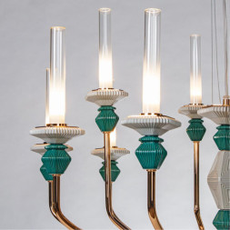 Подвесная люстра Divinare 4947/01 SP-12 CAPELLO