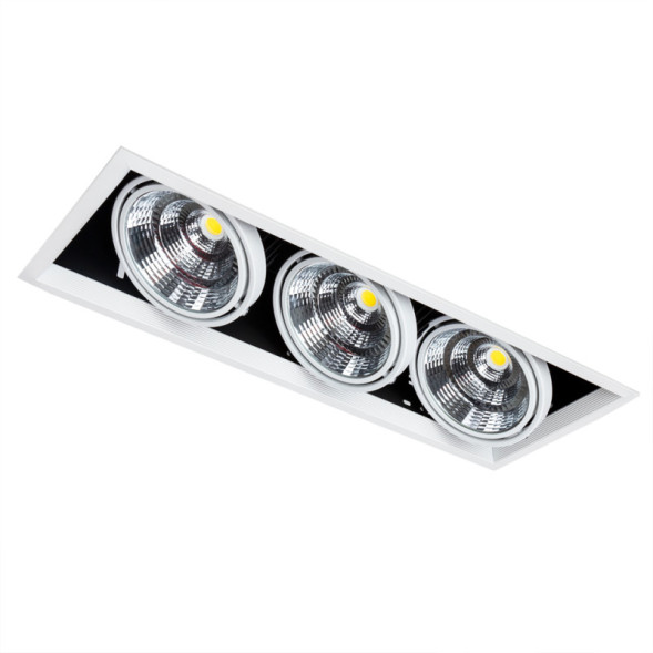 Встраиваемый точечный светильник ARTE Lamp Merga A8450PL-3WH