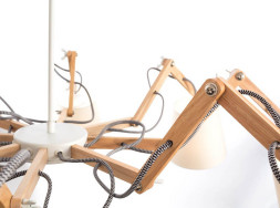 Люстра на штанге ARTE Lamp PINOCCIO A5700LM-8WH