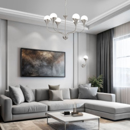 Бра Eurosvet 60169/1 никель CALYX