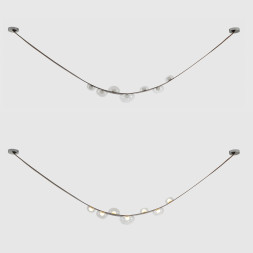 Подвесной светильник Crystal Lux BOSQUE BOSQUE SP7 L3000 BROWN/TRANSPARENT