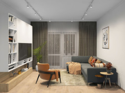 Накладной шинопровод Denkirs DK Track White TR1001-WH/1