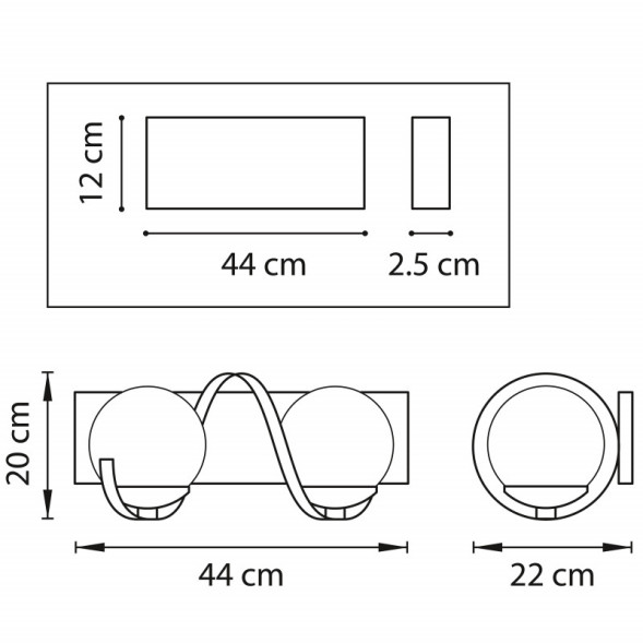 Бра Lightstar GLOBO 803627