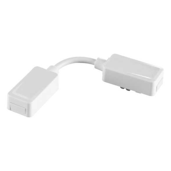 Подвод питания Novotech SMAL Track White встраиваемый ГКЛ 135224