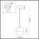 Подвесной светильник Odeon Light PINGA 4959/1