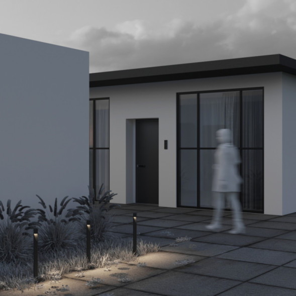 Садово-парковый светильник Maytoni Hagen O423FL-L5GF