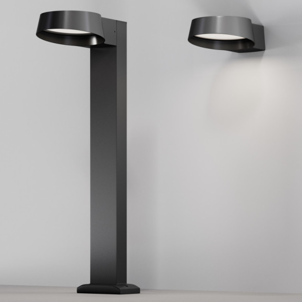 Уличный настенный светильник Maytoni SHARE O443WL-L12GF3K