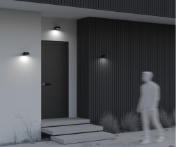 Уличный настенный светильник Maytoni SHARE O443WL-L12GF3K