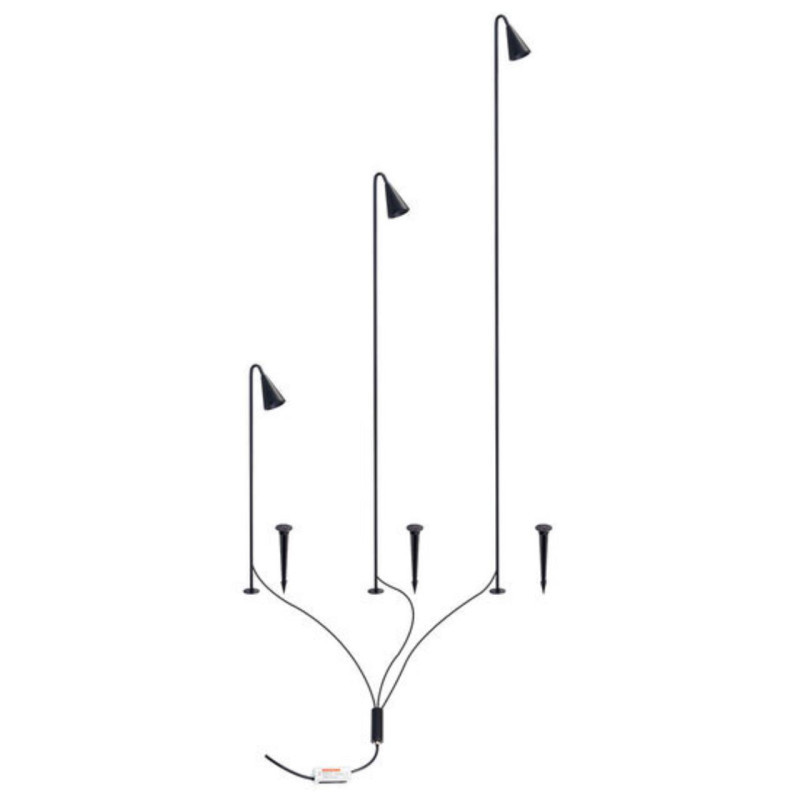 Грунтовый светильник A1084PA-3BK ARTE Lamp muliphein