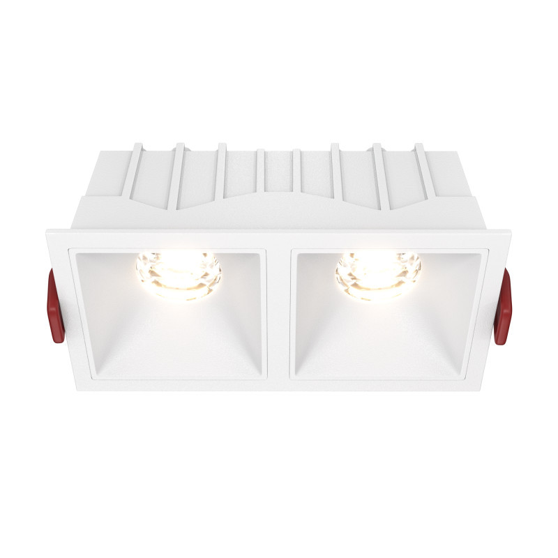 Встраиваемый точечный светильник Maytoni Technical Alfa LED DL043-02-10W3K-SQ-W
