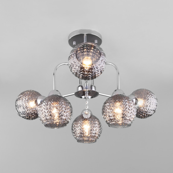 Люстра на штанге Eurosvet OTTAWA 30175/6 хром