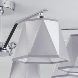 Люстра на штанге Eurosvet Corner 60076/5 хром