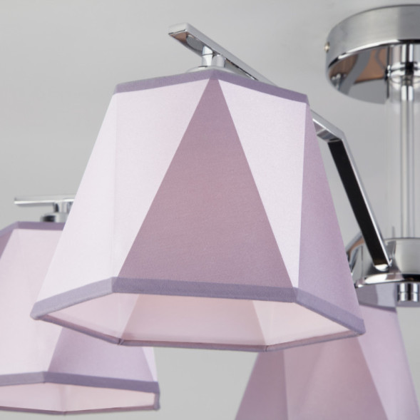 Люстра на штанге Eurosvet Corner 60076/5 хром