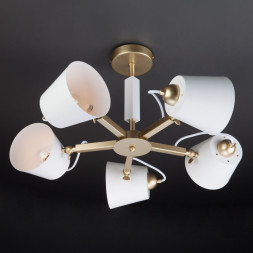 Люстра на штанге Eurosvet Frozen 70083/5 золото