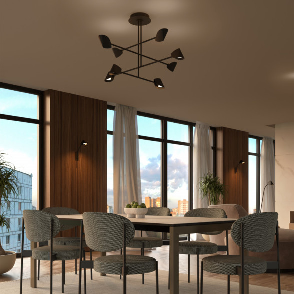 Люстра на штанге Mantra CAPUCCINA 7578