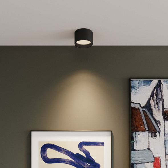 Накладной точечный светильник Elektrostandard Banti 13W черный (25123/LED)