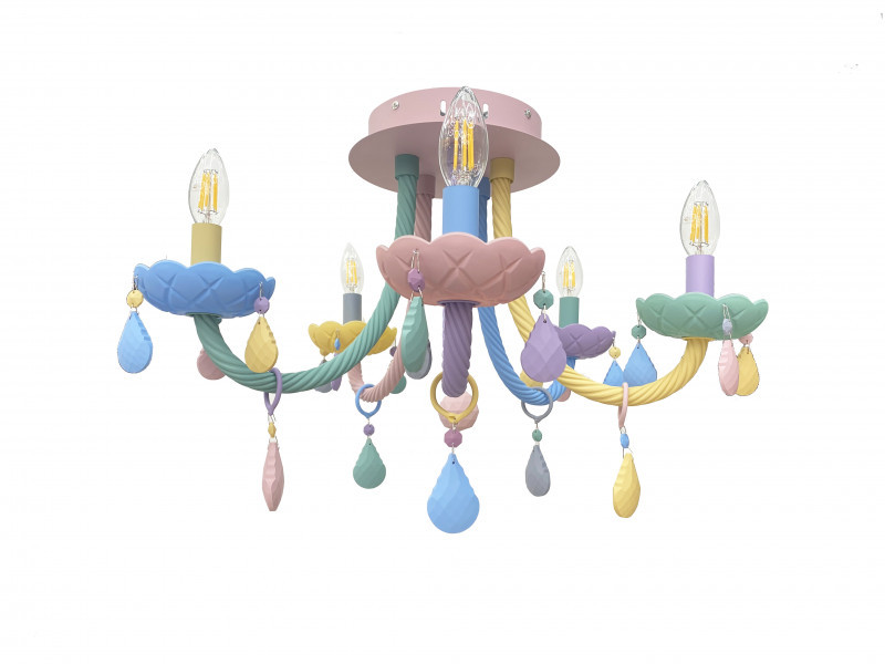 Детская люстра Kink Light Астрид 074175-5