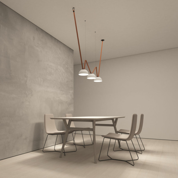 Светодиодный трековый светильник Denkirs BELTY FLOW DK5560-WH+BK