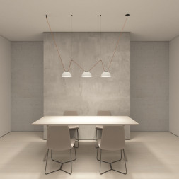 Светодиодный трековый светильник Denkirs BELTY FLOW DK5560-WH+BK