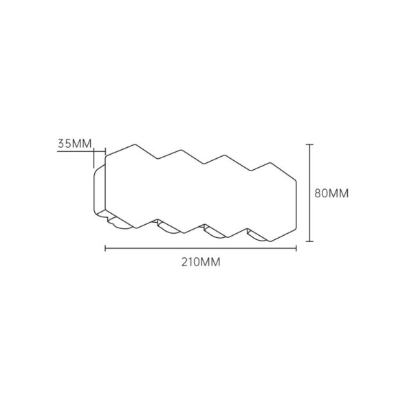 Уличный настенный светильник Escada 30004W/03LED