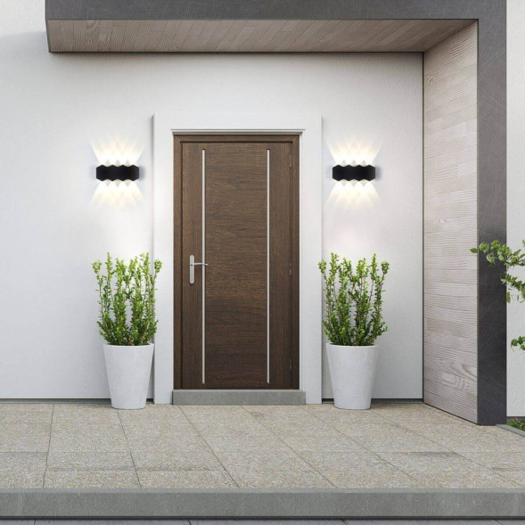 Уличный настенный светильник Escada 30004W/03LED