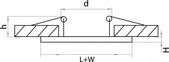 Рамка декоративная Lightstar Domino 214513