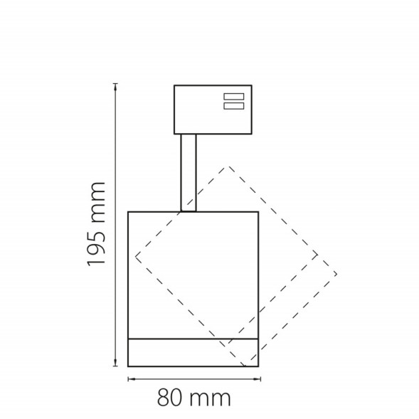 Светодиодный трековый светильник Lightstar Canno 301294