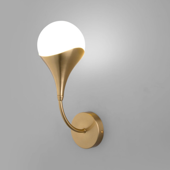 Бра Eurosvet 60168/1 латунь CALYX