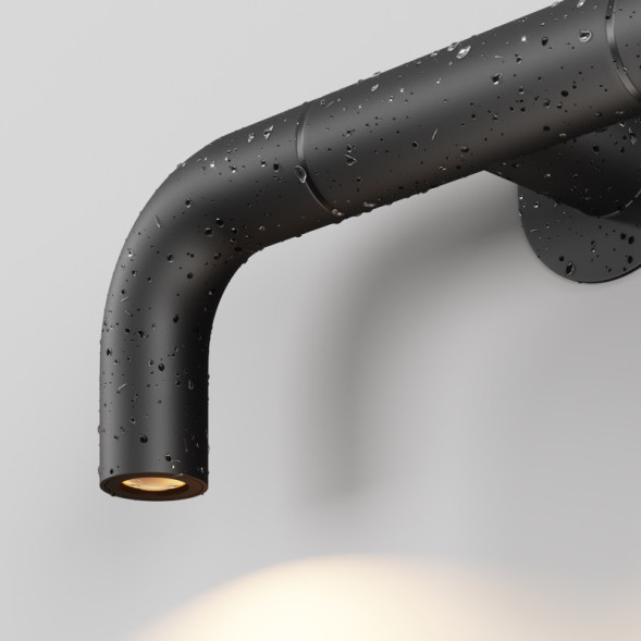 Уличный настенный светильник Maytoni O477WL-L4GF3K Sleek