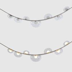 Подвесной светильник Crystal Lux BOSQUE BOSQUE SP7 L3000 GREY/TRANSPARENT