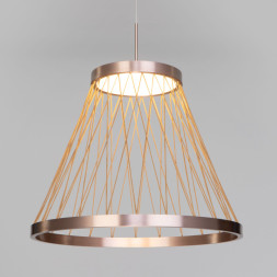 Подвесной светильник Eurosvet 40016/1 LED коричневый CESTA