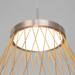 Подвесной светильник Eurosvet 40016/1 LED коричневый CESTA