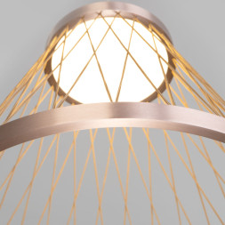 Подвесной светильник Eurosvet 40016/1 LED коричневый CESTA