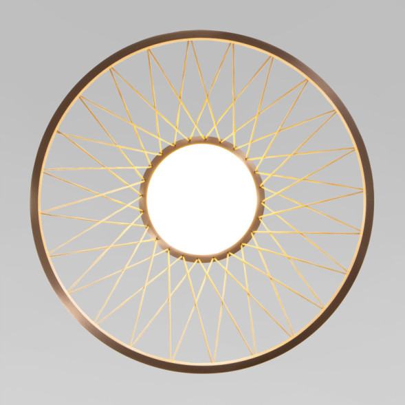 Подвесной светильник Eurosvet 40016/1 LED коричневый CESTA