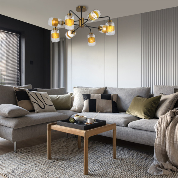 Люстра на штанге Escada MILORA 1101/8P