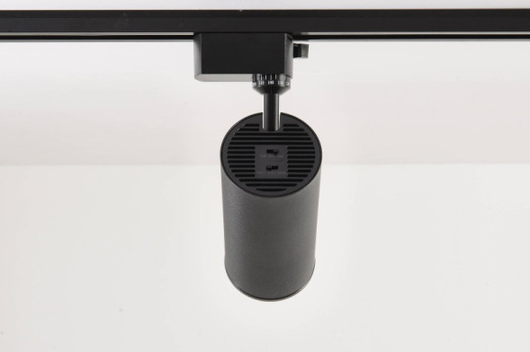 Трековый светильник Crystal Lux BASIC CLT 0.31 021 BK 3CCT ZOOM