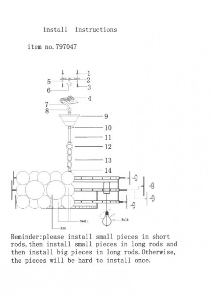Подвесная люстра Lightstar Circo 797047