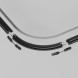 Коннектор для шинопровода Maytoni Technical Magnetic track system Exility встраиваемый ГКЛ 12.5 черный TRA044-angle.12B