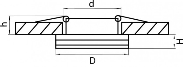 Точечный влагозащищенный светильник Lightstar MATURO 070274