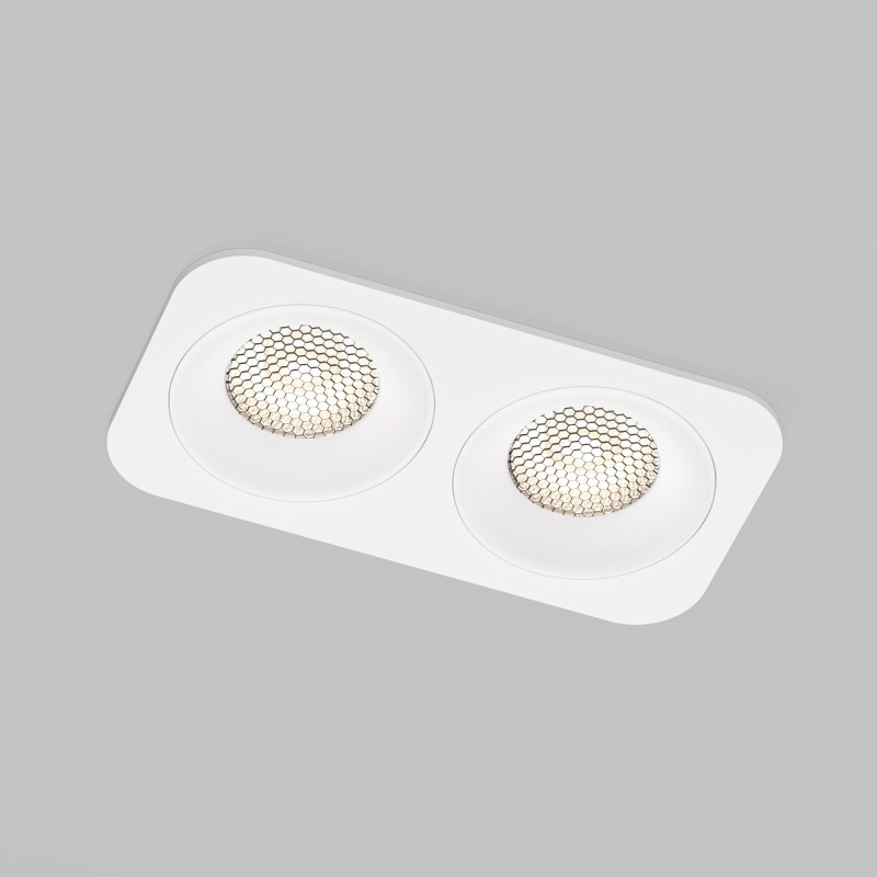 Точечный встраиваемый светильник Elektrostandard Tetro 15277/LED 20W 4000K белый
