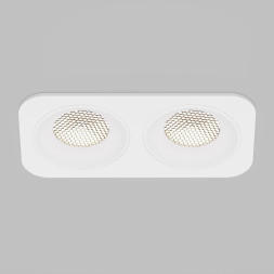 Точечный встраиваемый светильник Elektrostandard Tetro 15277/LED 20W 4000K белый