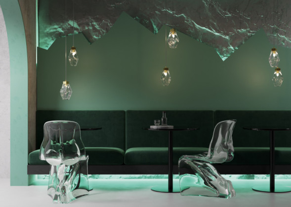 Подвесной светильник Maytoni Cocktail time MOD325PL-01G