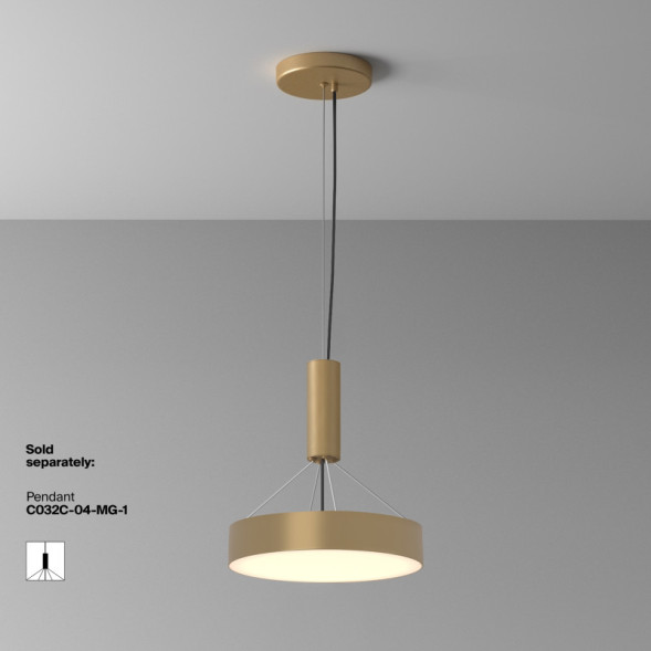 Потолочный светильник Maytoni Technical Zon C032CL-36W3K-RD-MG