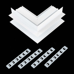 Коннектор для шинопровода ST-Luce Track White magnet in ГКЛ 12мм ST007.559.12