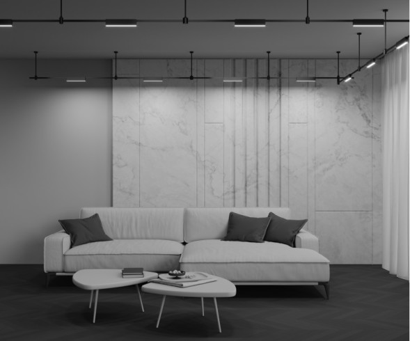 Магнитный трековый светильник Maytoni Technical BASIS TR151-1-12W3K-B