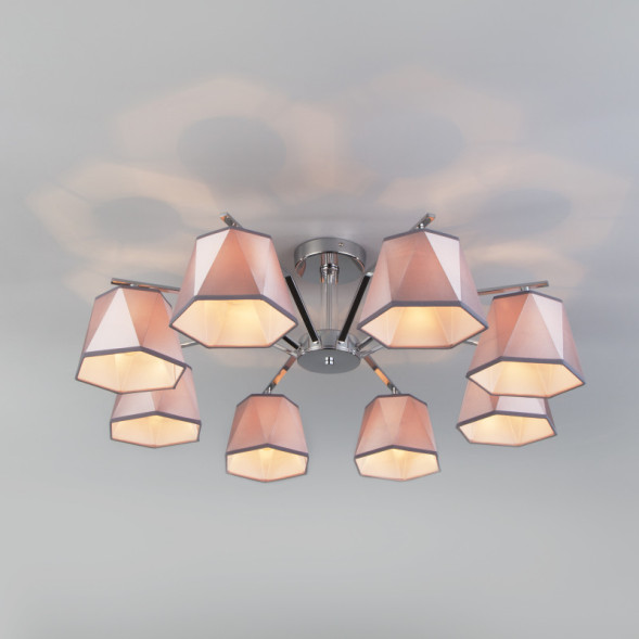 Люстра на штанге Eurosvet Corner 60076/8 хром